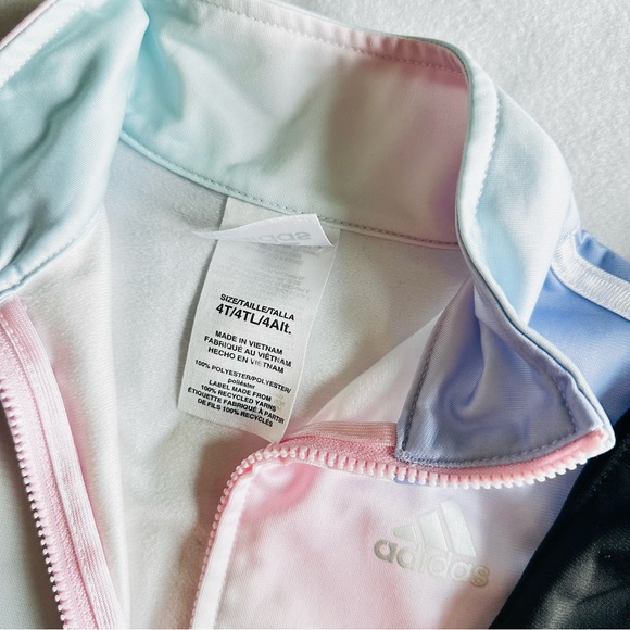 🌸3/$12 Adidas, set of two-piece girls size 4T, used in perfect condition - Picture 4 of 8